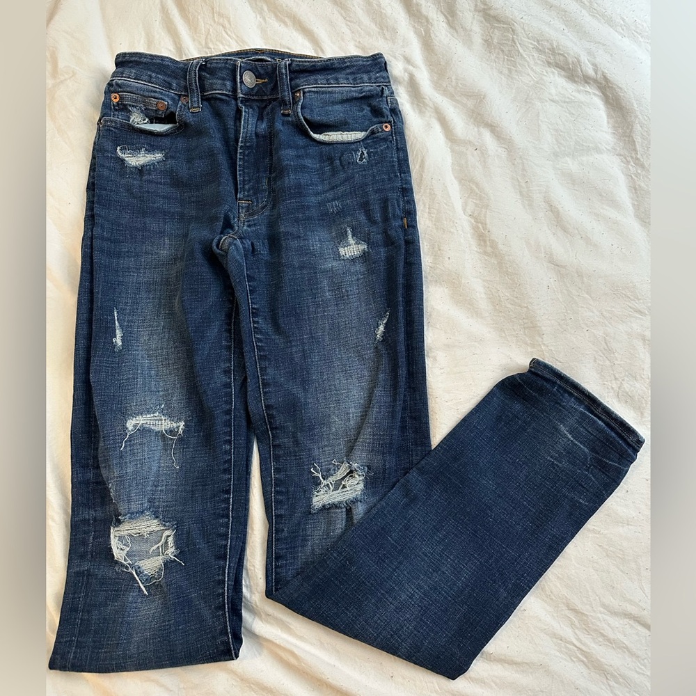 AE Distressed Denim. Size 29x32